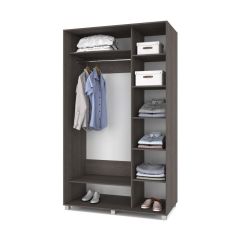 РОЛАНД Шкаф-купе с зеркалами Анкор темный (600*1200) Р623 в Чебаркуле - chebarkul.mebel24.online | фото 2