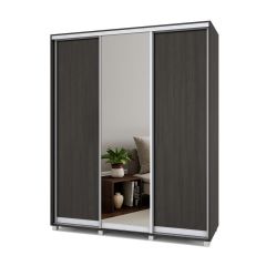 РОЛАНД Шкаф-купе с зеркалом Венге (450*1800) Р482 в Чебаркуле - chebarkul.mebel24.online | фото 4
