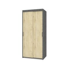 ТОМАС Шкаф-купе Камень темный - Ирландский дуб Т21 в Чебаркуле - chebarkul.mebel24.online | фото