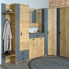 Шкаф угловой НКМ Бостон Секция 1 в Чебаркуле - chebarkul.mebel24.online | фото 2