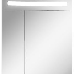 Шкаф-зеркало Аврора 65 с подсветкой LED Домино (DV8006HZ) в Чебаркуле - chebarkul.mebel24.online | фото