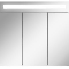 Шкаф-зеркало Аврора 80 с подсветкой LED Домино (DV8009HZ) в Чебаркуле - chebarkul.mebel24.online | фото 4