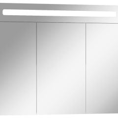 Шкаф-зеркало Аврора 85 с подсветкой LED Домино (DV8010HZ) в Чебаркуле - chebarkul.mebel24.online | фото