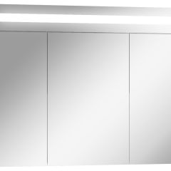 Шкаф-зеркало Аврора 90 с подсветкой LED Домино (DV8011HZ) в Чебаркуле - chebarkul.mebel24.online | фото