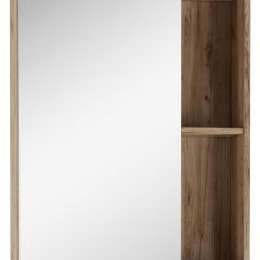 Шкаф-зеркало Craft 60 левый/правый Домино (DCr2203HZ) в Чебаркуле - chebarkul.mebel24.online | фото