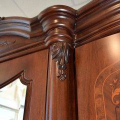 Спальный гарнитур Илона (караваджо) в Чебаркуле - chebarkul.mebel24.online | фото 19