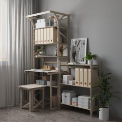 Стеллаж Конструктор Арт.С1000-1 в Чебаркуле - chebarkul.mebel24.online | фото 4