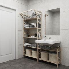 Стеллаж Конструктор Арт.СR2000-1 в Чебаркуле - chebarkul.mebel24.online | фото 4