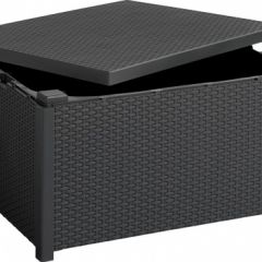 Стол-сундук Арика (Arica storage table) графит в Чебаркуле - chebarkul.mebel24.online | фото 2