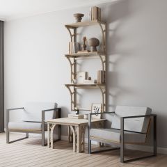 Столик журнальный Конструктор Арт. СЖ -1 в Чебаркуле - chebarkul.mebel24.online | фото 6