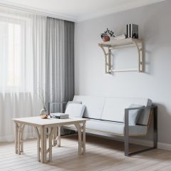 Столик журнальный Конструктор Арт. СЖ -1 в Чебаркуле - chebarkul.mebel24.online | фото 4