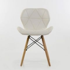 Стул Barneo N-42 Perfecto PU белый в Чебаркуле - chebarkul.mebel24.online | фото 3