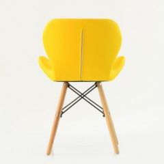 Стул Barneo N-42 Perfecto PU желтый в Чебаркуле - chebarkul.mebel24.online | фото 3