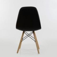 Стул Barneo N-43 Pulsante PU черный в Чебаркуле - chebarkul.mebel24.online | фото 4