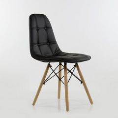 Стул Barneo N-43 Pulsante PU черный в Чебаркуле - chebarkul.mebel24.online | фото 2