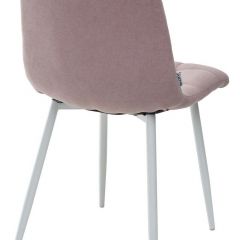 Стул CHILLI UF860-04B сиреневый, ткань/ белый каркас М-City в Чебаркуле - chebarkul.mebel24.online | фото 3
