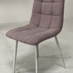 Стул CHILLI UF860-04B сиреневый, ткань/ белый каркас М-City в Чебаркуле - chebarkul.mebel24.online | фото 4