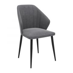 Стул Энзо Ultra Grey (серый/черный) 4 шт. в Чебаркуле - chebarkul.mebel24.online | фото