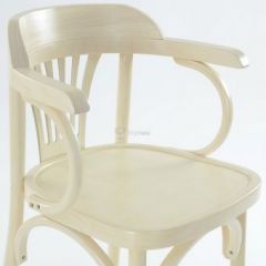 Стул Венский Классик с подлокотниками (беленый дуб) в Чебаркуле - chebarkul.mebel24.online | фото 4