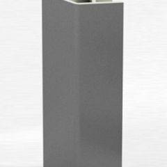 Угловое соединение для цоколя 135 гр. h150 мм (Алюминий, Белый, Черный, Сономаый) в Чебаркуле - chebarkul.mebel24.online | фото