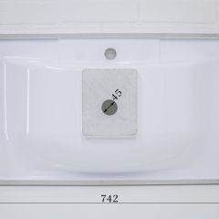 Умывальник мебельный "Milen 75" в Чебаркуле - chebarkul.mebel24.online | фото 8