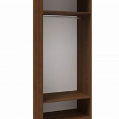 ВЕСТА ВГШ-1 Шкаф платяной МДФ Орех Донской в Чебаркуле - chebarkul.mebel24.online | фото 2