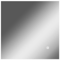 Зеркало Минск 600х600 с подсветкой Домино (GL7038Z) в Чебаркуле - chebarkul.mebel24.online | фото