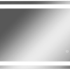 Зеркало Прага 800х550 с подсветкой Домино (GL7021Z) в Чебаркуле - chebarkul.mebel24.online | фото