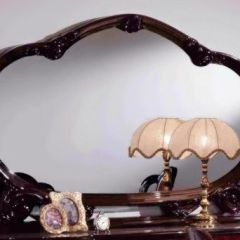 Зеркало в раме (01.350) Роза (могано) в Чебаркуле - chebarkul.mebel24.online | фото