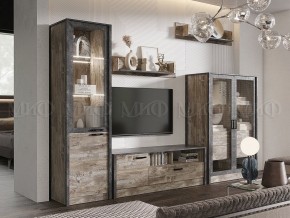 Амели Полка (Дуб Юкон-Бетон темный) в Чебаркуле - chebarkul.mebel24.online | фото 2