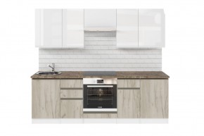 АНТИКА Кухонный гарнитур Базис (2400 мм) в Чебаркуле - chebarkul.mebel24.online | фото 3