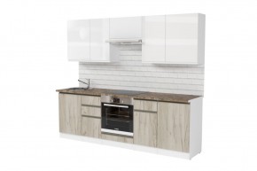 АНТИКА Кухонный гарнитур Базис (2400 мм) в Чебаркуле - chebarkul.mebel24.online | фото 4
