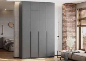 Антресоль 1600 «ШК-5» Графит серый в Чебаркуле - chebarkul.mebel24.online | фото 4
