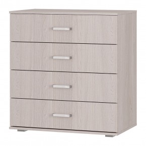 БЕЛЛА Комод КМ-02 (ясень белый) в Чебаркуле - chebarkul.mebel24.online | фото