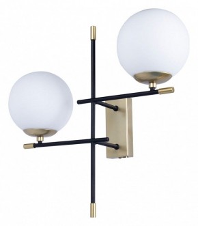 Бра Arte Lamp Arkab A2225AP-2BK в Чебаркуле - chebarkul.mebel24.online | фото