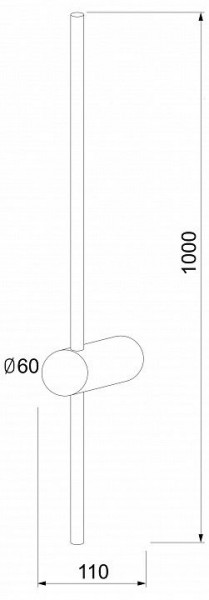 Бра Elektrostandard Cane a061491 в Чебаркуле - chebarkul.mebel24.online | фото 3