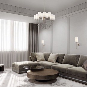 Бра Eurosvet Abbey 60164/1 никель в Чебаркуле - chebarkul.mebel24.online | фото 2