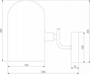 Бра Eurosvet Bambola 60157/1 латунь в Чебаркуле - chebarkul.mebel24.online | фото 4