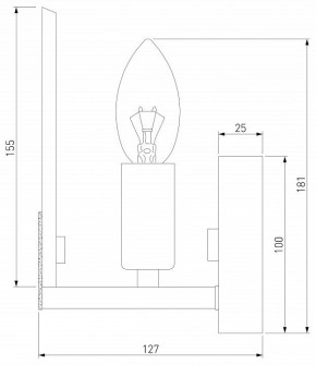 Бра Eurosvet Marble 60158/1 латунь в Чебаркуле - chebarkul.mebel24.online | фото 3