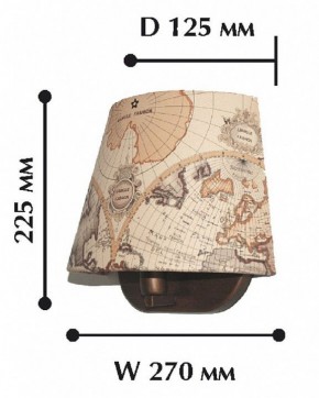 Бра Favourite Mappa 1122-1W в Чебаркуле - chebarkul.mebel24.online | фото 2