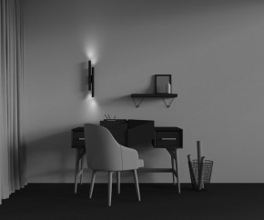 Бра Maytoni Calipso C082WL-24W2.7K-B в Чебаркуле - chebarkul.mebel24.online | фото 4