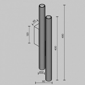 Бра Maytoni Calipso C082WL-24W2.7K-B в Чебаркуле - chebarkul.mebel24.online | фото 5