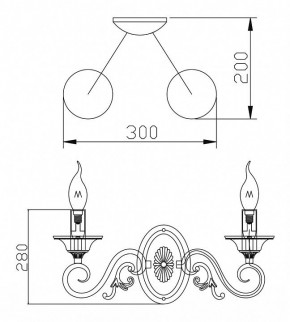 Бра Maytoni Perla ARM337-02-R в Чебаркуле - chebarkul.mebel24.online | фото 4
