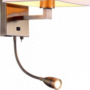 Бра с подсветкой Arte Lamp Hall A9249AP-2AB в Чебаркуле - chebarkul.mebel24.online | фото