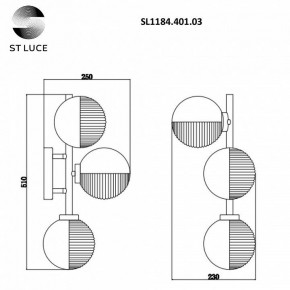 Бра ST-Luce Todo SL1184.401.03 в Чебаркуле - chebarkul.mebel24.online | фото 6