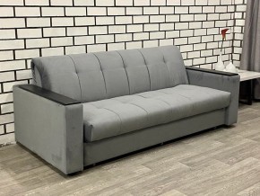 Диван Аккордеон ППУ 1880 подлокотник ПРЯМОЙ накладки МДФ (ткань до 300 руб) в Чебаркуле - chebarkul.mebel24.online | фото