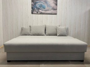 Диван Комфорт-1 (НПБ) велюр Luma 13 св.серый в Чебаркуле - chebarkul.mebel24.online | фото 3