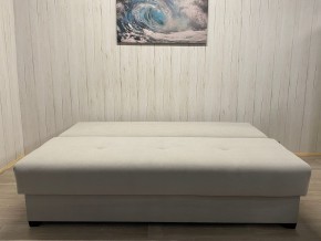 Диван Комфорт-1 (НПБ) велюр Luma 13 св.серый в Чебаркуле - chebarkul.mebel24.online | фото 4