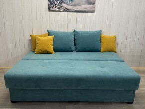 Диван Комфорт-1 (НПБ) велюр Luma 18 + подушки Luma 8 в Чебаркуле - chebarkul.mebel24.online | фото 3