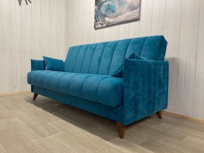 Диван Престиж-3 (НПБ) велюр Sensey izumrud в Чебаркуле - chebarkul.mebel24.online | фото 2